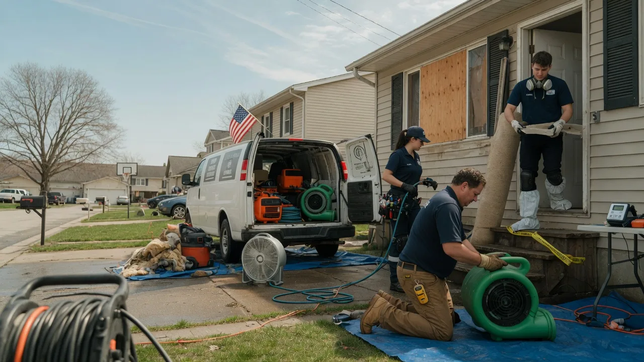 Water Damage Restoration in Chantilly, VA near me
